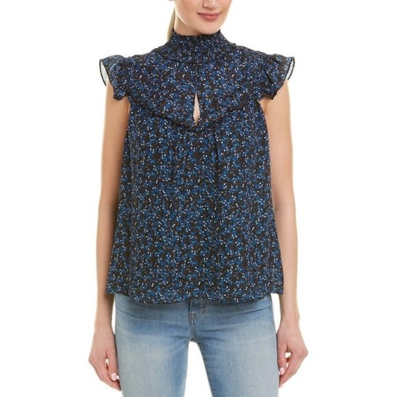 Parker Tops - Parker Smocked Mock Top